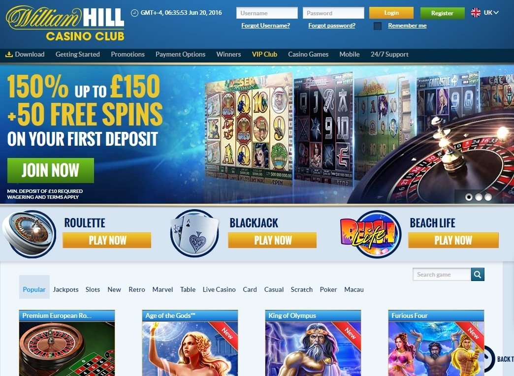 william hill change player name live casino