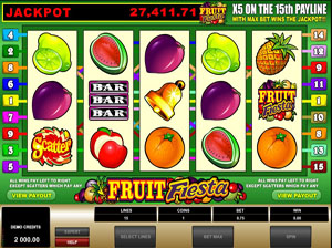 fruit fiesta 3 reel slot